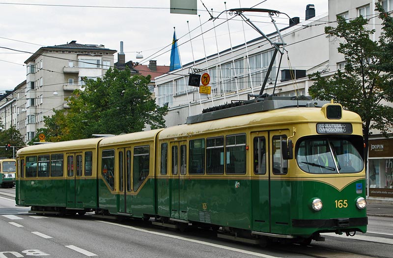 HKL 165, Mannerheimintie 6.9.2010.