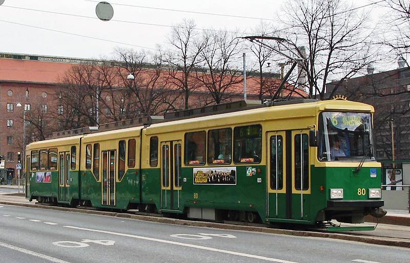 HKL 80, Haapaniemi, linja / route 6, 28.04.2008.