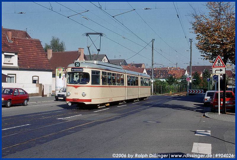 VBL 150 Ludwihshafenissa / in Ludvigshafen 23.10.1990