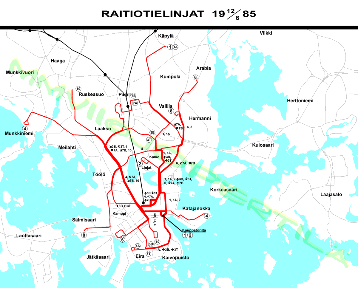 Linjat 12.06.1985