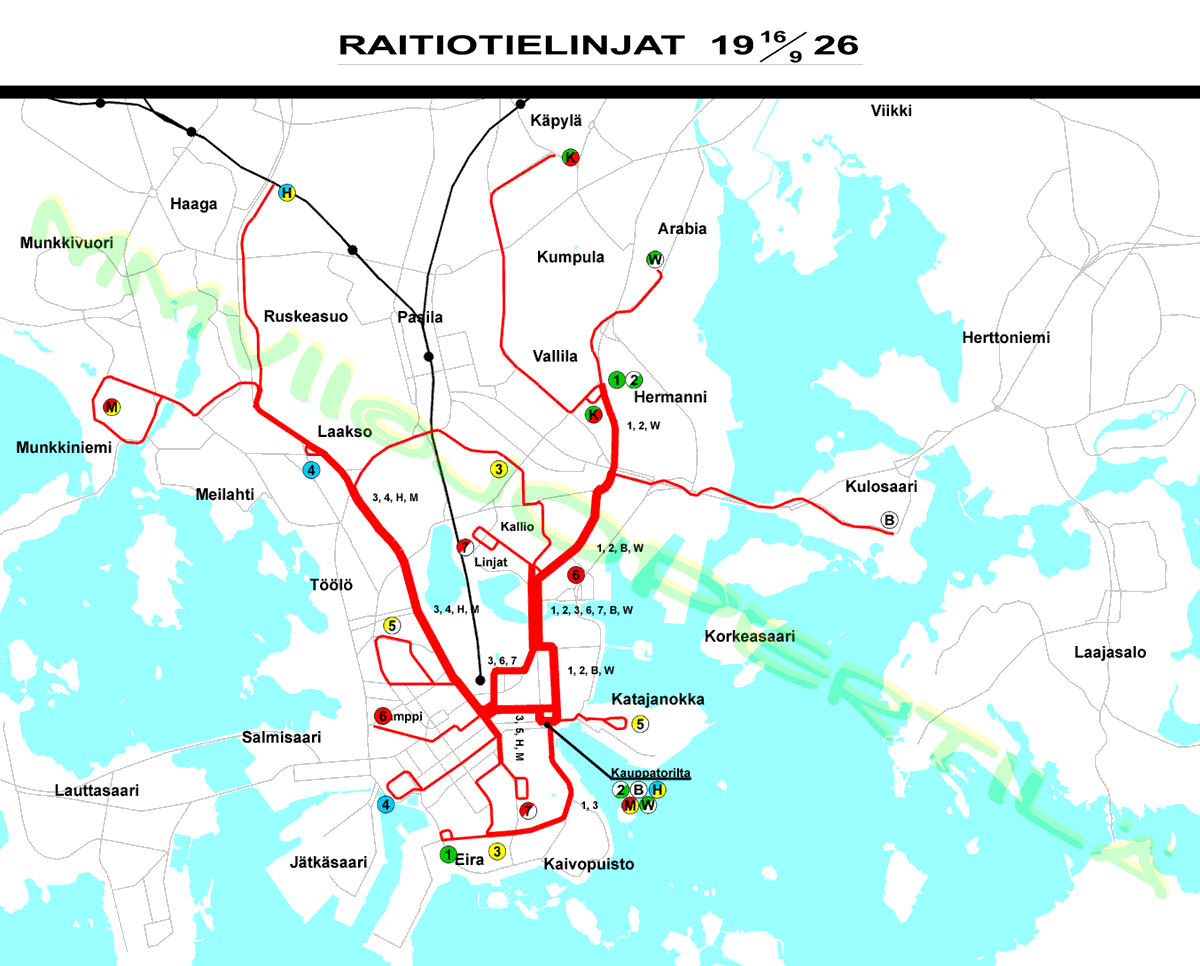 Linjat 16.9.1926